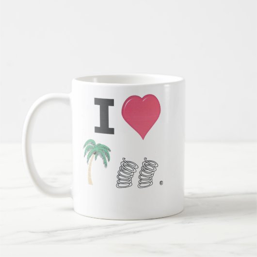 I Hirsch-Palm Springs Kaffeetasse (Links)