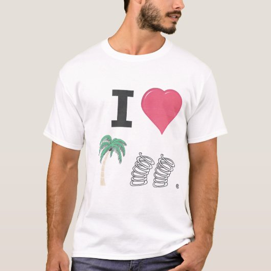 I Hirsch-Palm Springs T-Shirt (Vorderseite)