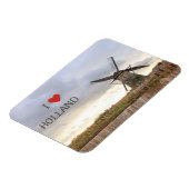 I ♥ Holland  Flexibler Fotomagnet  Magnet (Linke Seite)