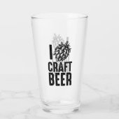 I Hop Craft Biere Glas (Rückseite)