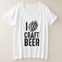 I Hop Craft Biere Große Größe T-Shirt
