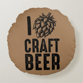 I Hop Craft Biere Rundes Kissen