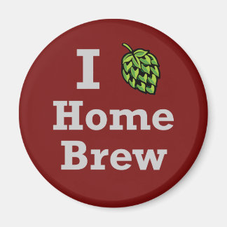 I [hop] Zuhause Brew Magnet