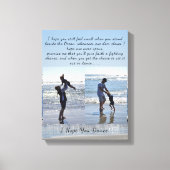 "I Hope You Tance" Stretched Canvas Print Leinwanddruck (Vorderseite)