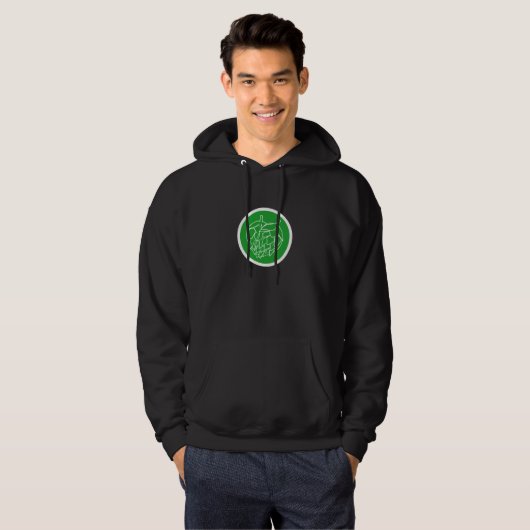 I Hops Liebe (Hopman) Hoodie (Vorne ganz)