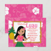 I Hula-Liebe You Einladung (Vorne/Hinten)
