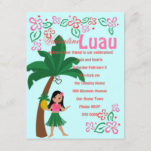 I Hula-Liebe You Einladung