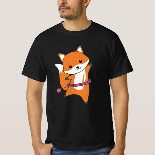 I Huller Niedlich Fox Funny Foxes T-Shirt (Vorderseite)