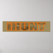 I Hunt Poster (Vorne)