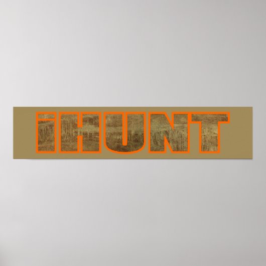 I Hunt Poster (Vorne)