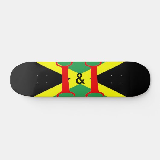 I & I Jamaikanische Skateboard (Horizontal)