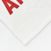 I Identify As A Christmas Tree Lit On The Outside Fleecedecke (Ecke)