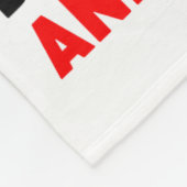 I Identify As A Christmas Tree Lit On The Outside Fleecedecke (Ecke)