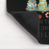 I Identify As A Christmas Tree Lit On The Outside Mousepad (Ecke)