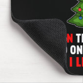 I Identify As A Christmas Tree Lit On The Outside Mousepad (Ecke)