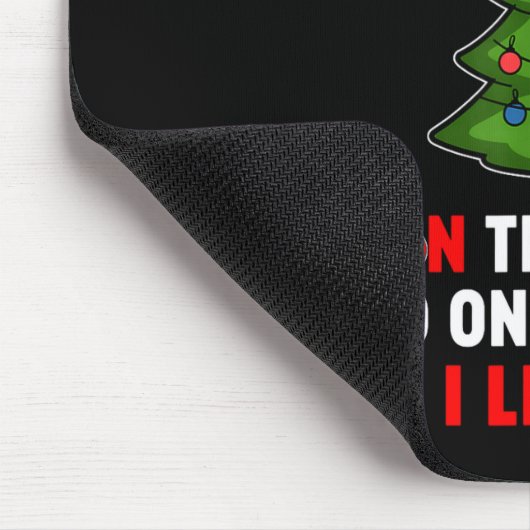 I Identify As A Christmas Tree Lit On The Outside Mousepad (Ecke)