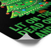 I Identify As A Christmas Tree Lit On The Outside Poster (Ecke)