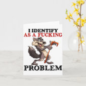 I Identify As A Foring Problem  Karte (Gelbe Blume)