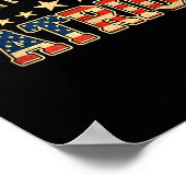 I Identify As A Patriot American Flag Patriotism P Poster (Ecke)