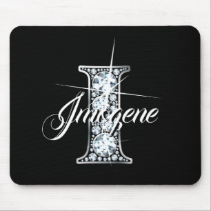 I Imitate Diamond Blende Monogramm Mousepad