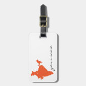 ♥ I India_luggage Umbau Gepäckanhänger (Vorderseite vertikal)