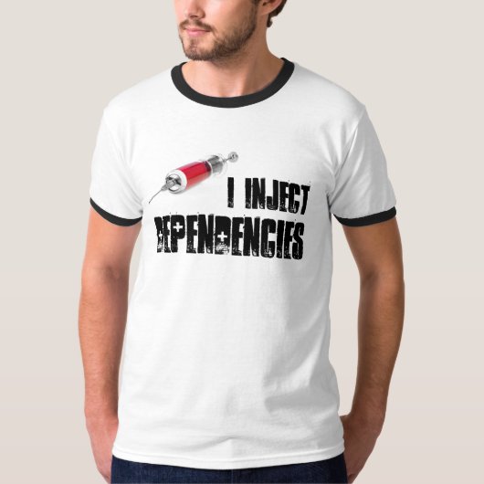 I inject dependencies T-Shirt (Vorderseite)