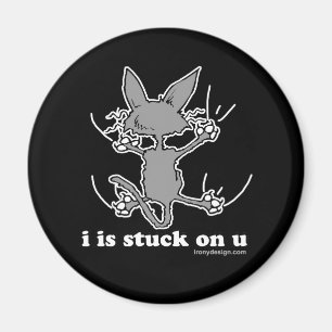 I ist auf u fest magnet