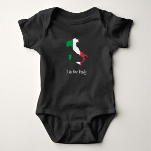 I ist für Italien Baby Strampler