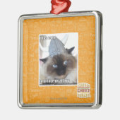 I ist gekommen, ur Dorf zu plündern Silbernes Ornament (Links)