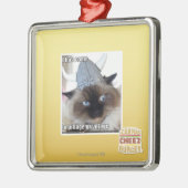 I ist gekommen, ur Dorf zu plündern Silbernes Ornament (Links)