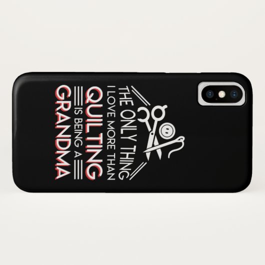 I ist Liebe mehr Steppen Großmutter Case-Mate iPhone Hülle (Rückseite (Horizontal))