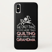 I ist Liebe mehr Steppen Großmutter Case-Mate iPhone Hülle (Rückseite)