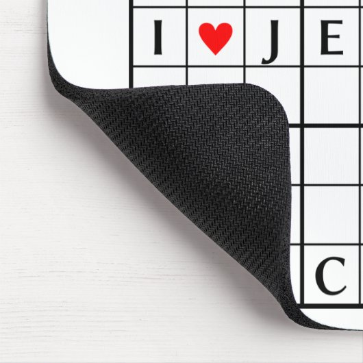 I♥JESSICA MOUSEPAD (Ecke)