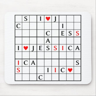 I♥JESSICA MOUSEPAD