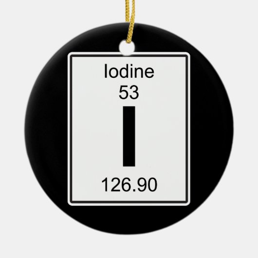 I - Jod Keramikornament (Vorne)