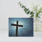I John 4:15 Postkarte (Stehend Vorderseite)