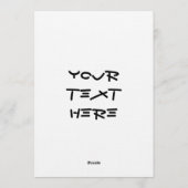 I Just Baked You Some Shut The Fucupcakes Funny Einladung (Rückseite)