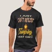 I Just Can't Resist Camping I Just Can't Retro Pr T-Shirt (Vorderseite)
