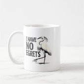 I Just Can't Tee Co. Funny I Have No Egrets Regret Kaffeetasse (Links)