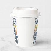 I Just Dropped A Load Gifts Funny Trucker Driver Pappbecher (Rechts)