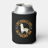 I just Echte Liebe Alpacas Liebe Alpaca Dosenkühler (Kanne Vorderseite)
