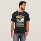 I Just Graduated Can I Go Back To Bed Graduation T-Shirt (Vorne ganz)