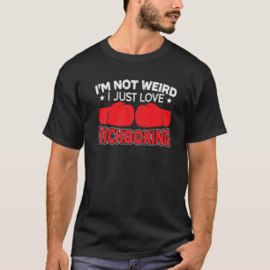 I just Liebe Kickboxing Kickboxer Kämpfe T-Shirt