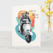 "I just Liebe You" Tanya & Greg - Der weiße Lotus Karte (Gelbe Blume)