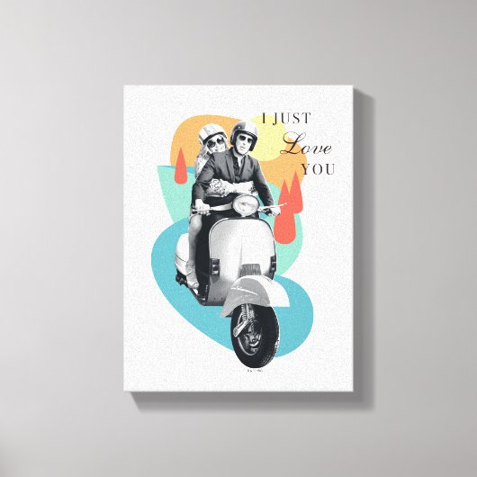 "I just Liebe You" Tanya & Greg - Der weiße Lotus Leinwanddruck (Vorderseite)