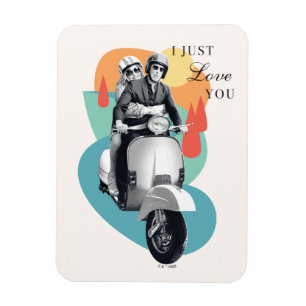 "I just Liebe You" Tanya & Greg - Der weiße Lotus Magnet