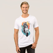 "I just Liebe You" Tanya & Greg - Der weiße Lotus Tri-Blend Shirt (Vorderseite voll)