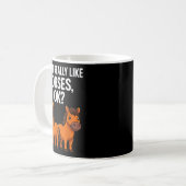 I Just Really Like Horses Ok_ Horse Riding Equestr Kaffeetasse (Vorderseite Links)