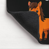 I Just Really Like Horses Ok_ Horse Riding Equestr Mousepad (Ecke)