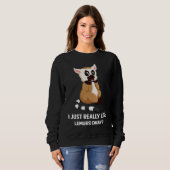 I Just Really Like Lemurs I Lemur Monkey I Kids Le Sweatshirt (Vorne ganz)